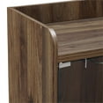thumbnail image 3 of Pemberly Row 30" Glass Door Bar Cabinet in Dark Walnut, 3 of 4