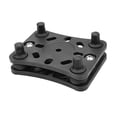 thumbnail image 1 of Miangastore 1 Ensemble Support de Navigation pour Moto Support de Téléphone en Acier Inoxydable Noir Protection de Téléphone, 1 of 9
