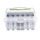 thumbnail image 3 of Caja de almacenamiento para sedal de pesca, caja de carrete de hilo, fácil de usar, con agujeros de silicona, portátil, 3 of 9