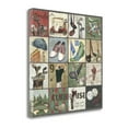 thumbnail image 2 of Tangletown Fine Art Golf Sampler II by Anita Phillips Poster Frame - 30 x 30 x 1.5 in., 2 of 2