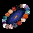 thumbnail image 1 of Fiudx Pulsera Solar, Banda Curativa de Tamaño Ajustable, Piedra de Chakra Ligera, Diseño de Perla Galáctica, Regalo para Ella o Él, Ideal para Fiestas y Celebridades, Accesorios a Juego para Parejas,, 1 of 4