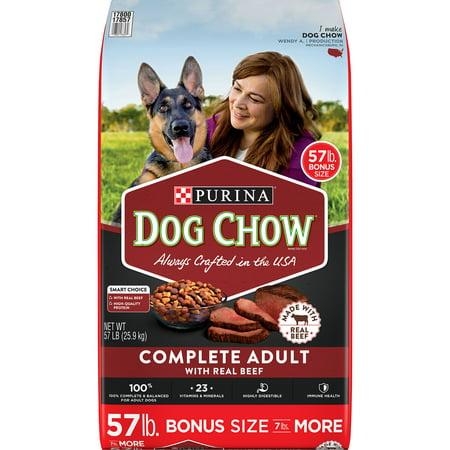 Branded Purina Dog Chow Complete Adult Dry Dog Food, Beef (57 lbs.) Pack of 1 [Qty Discount / wholesale