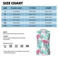 thumbnail image 4 of Picia Flamingo mens Cotton Tank Undershirts , Moisture-wicking Ribbed Tanks, Lightweight Cotton Tank Undershirts-Small, 4 of 8