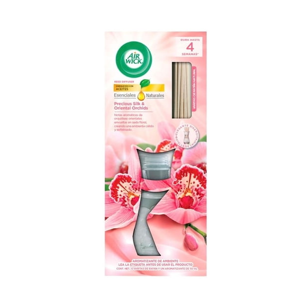 Aromatizante de Ambiente Air Wick Reed Diffuser Precious Silk & Oriental Orchids 50 ml
