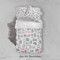 thumbnail image 2 of 3D Hand Sketching Daily Necessities Quilt Cover Set Bedding Set Duvet Cover, 2 of 3