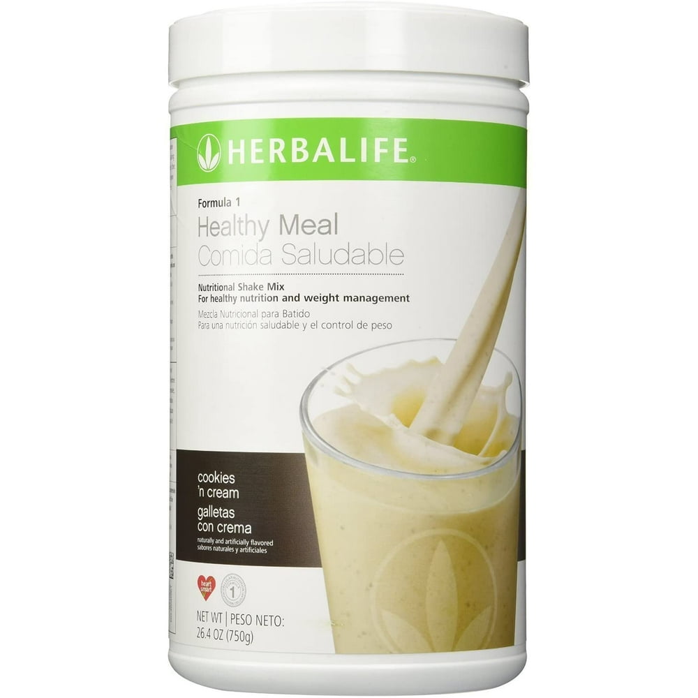 Herbalife F1 Cookies and Cream Shake Mix, 26.4 ounces