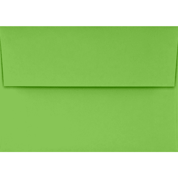LUXPaper 4Bar A1 Invitation Envelopes, Peel & Press, 3 5/8 x 5 1/8, Limelight Green, 80lb, 250 Pack