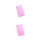 thumbnail image 4 of Wosthever Esponja de baño portátil reutilizable para niños removedor de piel muerta interior ducha pierna cuello brazo hombro esponjas rosa Rosado 2piezas Wosthever CBP029694, 4 of 6