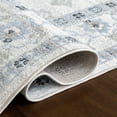 thumbnail image 5 of nuLOOM Bridie Medallion Machine Washable Area Rug, 8' 10" x 12', Light Blue, 5 of 9