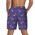 thumbnail image 4 of Uemuo Labrador Retriever Dog Pattern Mens Swim Trunks Quick Dry Board Shorts with Mesh Lining, Stretch Beach Shorts Quick Dry No-Chafing Board Shorts-3X-Large, 4 of 9