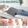 thumbnail image 2 of 6-level Heat Therapy Mat Reusable Electric Warmer Heating Pad Therapy For Pain Relief Extra Large Foot Body Hand Warmer, 2 of 4