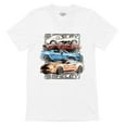 thumbnail image 5 of Shelby Cars Sketch V-Neck T-shirt Mustang Racing American Muscle Car GT500 Cobra Performance Powered by Ford Tee, 5 of 7