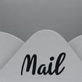 thumbnail image 5 of Elegant Designs 9.84" Homewood Envelope Letter Holder with "Mail" in Black, Gray, 5 of 11