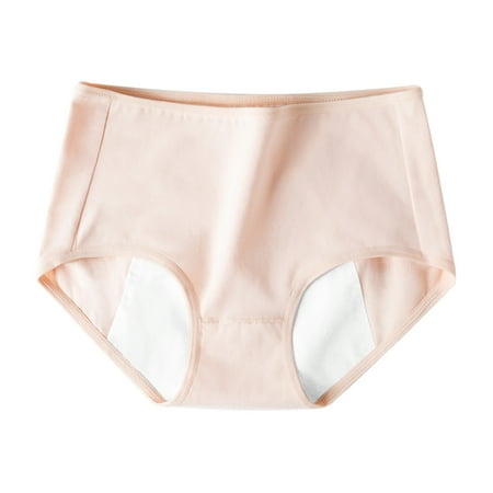 

OVTICZA Soft Breathable Briefs for Women Underwear Cotton Comfort High Waist Panties XL Beige