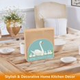 thumbnail image 6 of Yayeee Napkin Holder for Table Set of 2 Kitchen Paper Tissue Organization, White Cartoon Swan, 6 of 8