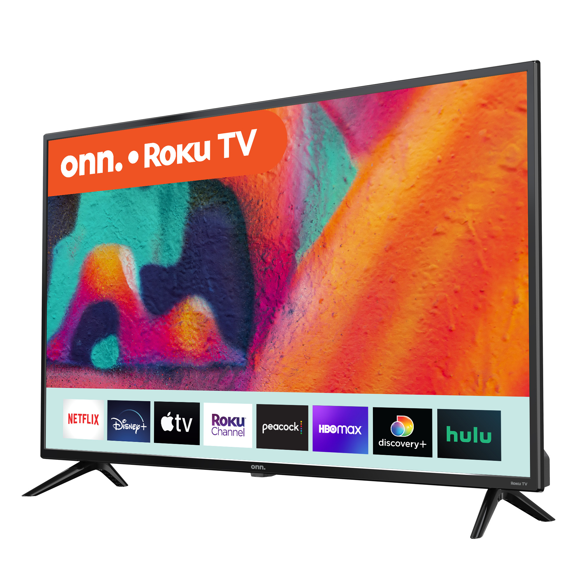 onn. 40” Class FHD (1080P) LED Roku Smart TV (100097810) - image 3 of 16