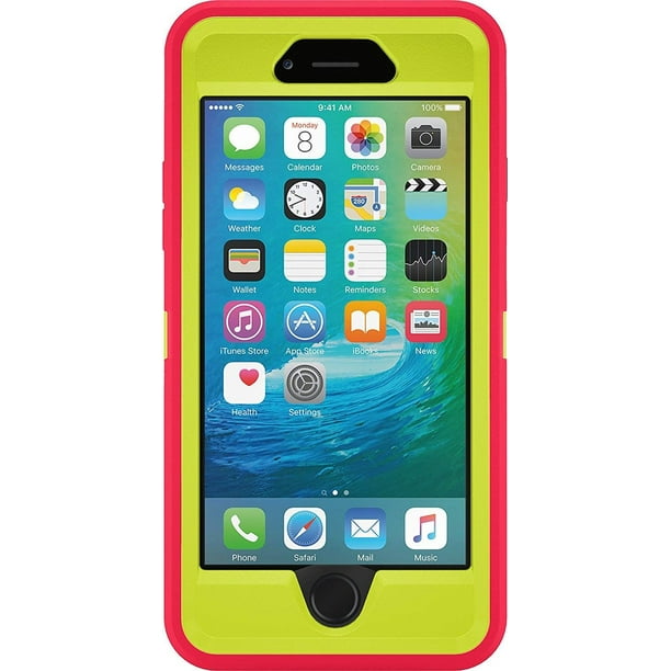 OtterBox Defender Case Iphone 6 plus 6s plus Bulk Packaging Citron