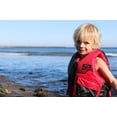 thumbnail image 6 of FLUID Youth Paddling Life Jacket and Vest, Unisex, 55-88 lbs., Red, 6 of 10