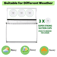 thumbnail image 2 of Clear Window Bird Feeder with 3 Extra Strong Suction Cups, Sturdy Durable Acrylic Bird Feeders for Viewing Wild Bird Outside, as a Bird Watching Gift, Outdoor Bird Feeder, Garden Decor, 2 of 8
