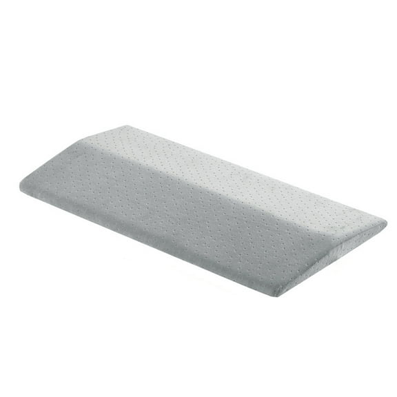 GAXIRE Lumbar Support Cushion Memory Foam Pad 23.6x11.8x2.0 Inch Back Pillow