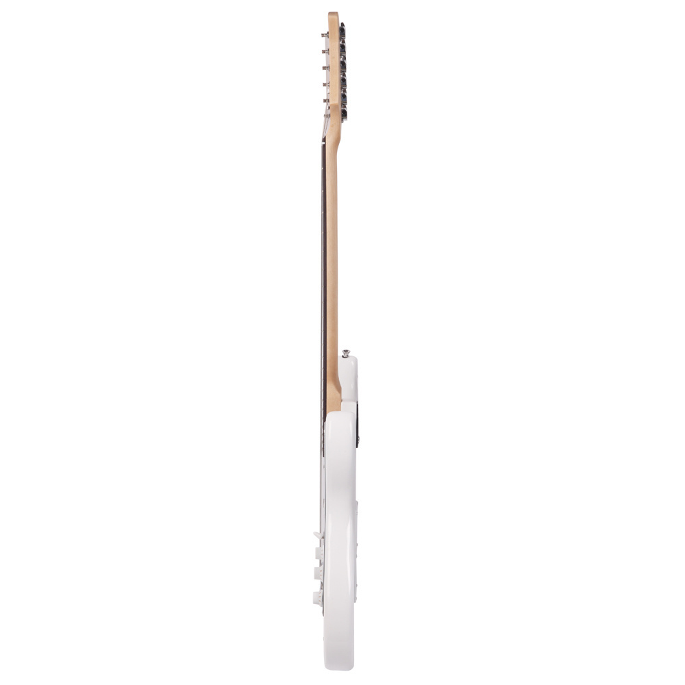 Tcbosik 39 inch Electric Guitar, Beginner Guitar Kit with Bag, Cord, Strap, Accessories and Tremolo Arm, White