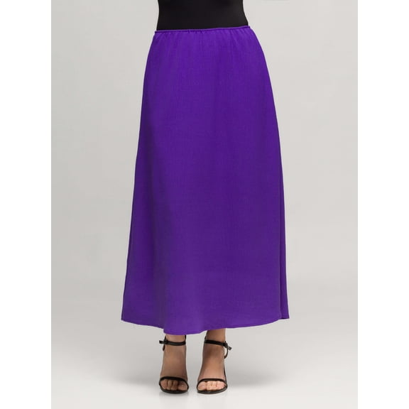 Womens A-Line Maxi Skirt