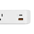 thumbnail image 5 of Maxxima 6 Outlet Power Strip with USB Type-C / A Charging Ports, 5V 3.1A, 600 Joules Surge Protection, On/Off Switch, 3 ft. Extension Cord, 5 of 11