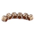 thumbnail image 1 of 6pcs Threaded Pipe Stop Brass Plugs G1/4 Pipe Inserts Pipe Plugs with Hexagons User Friendly Sealing Solution for Pipe, 1 of 4