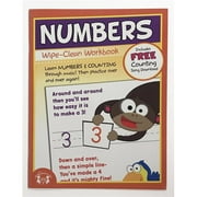Creative Teaching Materials TW1234 Numbers Wipe Clean Workbook