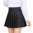 thumbnail image 1 of Jupe Patineuse Plissée Taille Haute pour Femmes et Filles, 1 of 2
