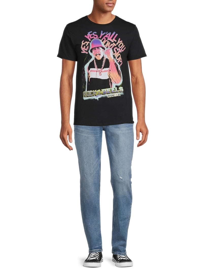 LL Cool J Men's Rock the Bells Graphic Print Tee - Classic Casual