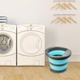 thumbnail image 4 of Water Bucket - Multipurpose Mop Bucket | Portable Laundry Bucket Round Tub, Household Cleaning Buckets, Compact Folding Round Tub 4L 10L for Home Cleaning, 4 of 7