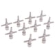 thumbnail image 4 of Juego de 10 válvulas de control de aire para acuarios (gris y amarillas), 4 of 9