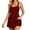 #1-RD2, variant on sususu Womens Rompers Summer Sleeveless Tank Tops One Piece Playsuits Short Flowy Beach Jumpsuit with Pockets (RD2,S)