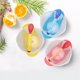 thumbnail image 2 of Vajilla Universal para niños, tazón giroscópico, platos de aprendizaje para bebés con ventosa, cuchara con detección de temperatura, tazón de alimentación para bebés, 2 of 4