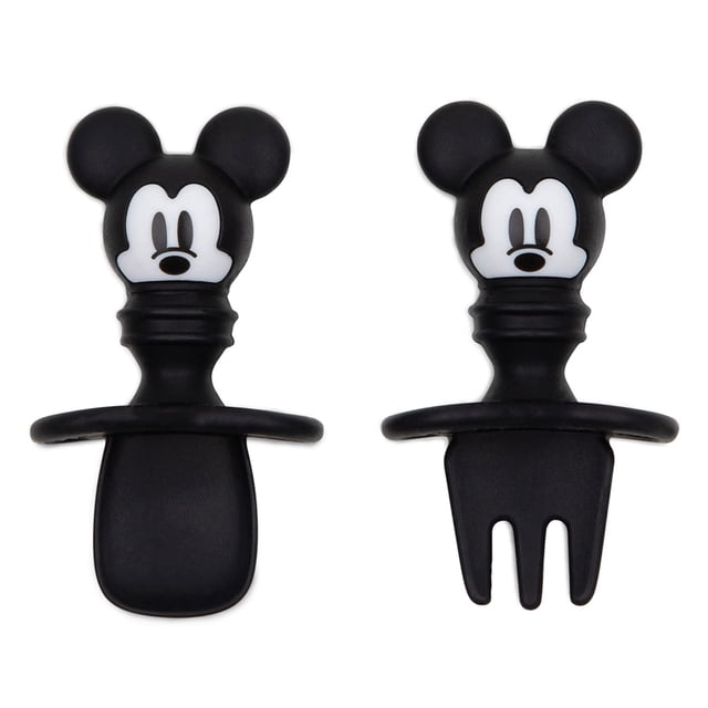 Juego de utensilios para masticar Bumkins Disney Baby Mickey Mouse, 6 m+