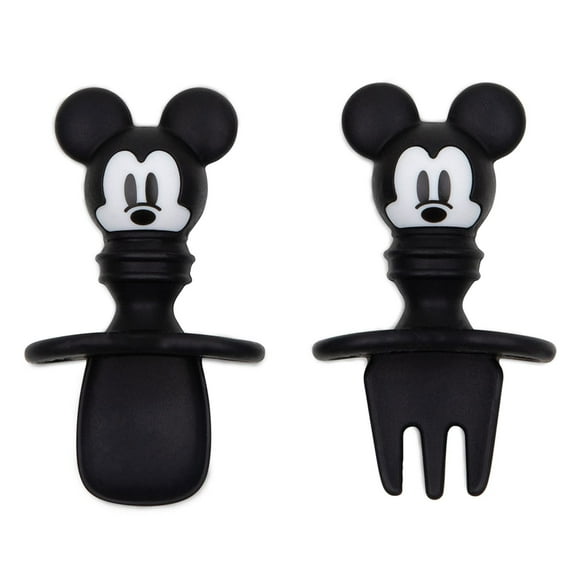 Juego de utensilios para masticar Bumkins Disney Baby Mickey Mouse, 6 m+