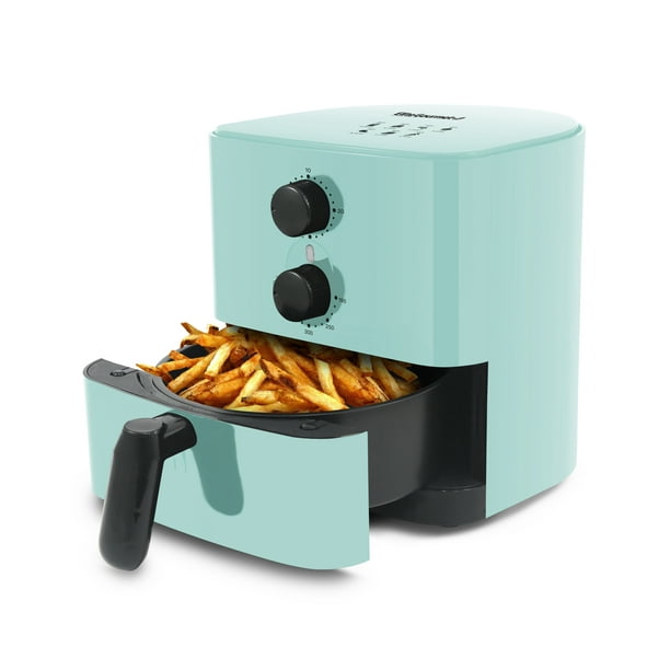 Elite Gourmet 1Qt Air Fryer, Blue