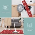 thumbnail image 6 of Red Christmas Snowflake Pattern Kitchen Rugs Sets Of 3,Kitchen Runner Rugs Non Skid Washable,Decorative Kitchen Floor Mats for Kitchen,Sink,Laundry,17"x30"+ 17"x47" + 17"x59", 6 of 6