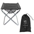 thumbnail image 1 of Outdoor Portable Folding Stool Aluminium Alloy Train Painting Camping Folding Stool Plus Size Silver Grey, 1 of 5