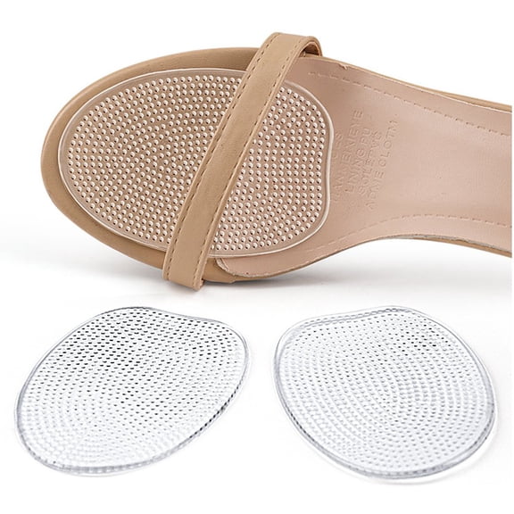 vlrwzc Gel Metatarsal Pads 1 Pair Anti-Slip Forefoot Insoles for Flip-Flops