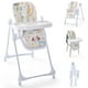 thumbnail image 1 of Costway Silla Plegable Para Bebés Y Niños Pequeños, Trona Convertible 3 En 1 Con Altura Ajustable, Respaldo, Reposapiés, Cinturón De Seguridad De 5 Puntos, Bandeja, Para Bebés Con Ruedas Bloqueables, 1 of 3