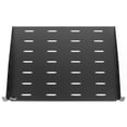 thumbnail image 4 of Rosewill 1U 19-Inch Universal Vented Rack Mount Cantilever Server Cabinet Shelf 14-Inches Deep Black, 2 Pack, 4 of 5