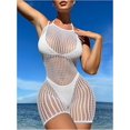 thumbnail image 2 of Zhuge Lencería Erótica para Mujer, Traje Sexy con Transparente, Talla Única Blanco, 2 of 4