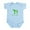 Sky Blue, variant on CafePress - Chai, I'm New Here! Infant Bodysuit - Baby Light Bodysuit, Size Newborn - 24 Months