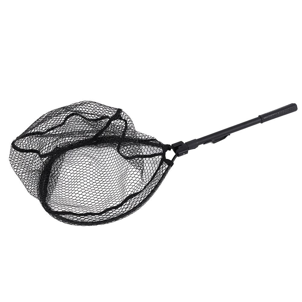 LHCER Portable Aluminum Alloy Fast Folding Fly Fishing Hand Dip Net