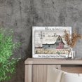 thumbnail image 3 of Rustic American Barn Canvas Wall Art Farmhouse Windmill Flag Pictures Wall Decor Vintage Barn Print Painting for Farm Room Living Room Home Decoration Framed 12X16 Inch, 3 of 6