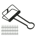 thumbnail image 1 of Wire Binder Clips, 30Pcs Paper Clamps Simple Style  For Tickets Black,Bronze,Purple Bronze, 1 of 8