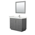 thumbnail image 4 of Wyndham Collection Wcf2929-42S-Vca-M34 Miranda 42" Free Standing Single Basin Vanity Set -, 4 of 7