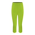 thumbnail image 3 of Jxximdong Leggings for Women Ladies Casual Comfort Printed Stretch High Waist Elastic Cropped Pants Resort Beach Leggings Green XXL Yoga Pants, 3 of 8